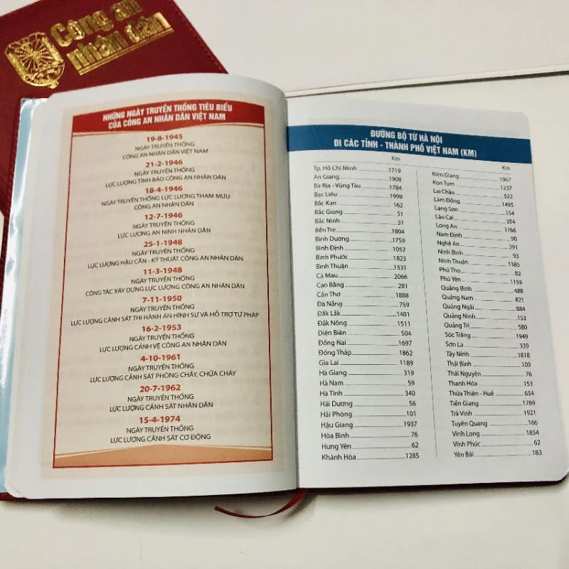 Lịch Sổ tay CAND