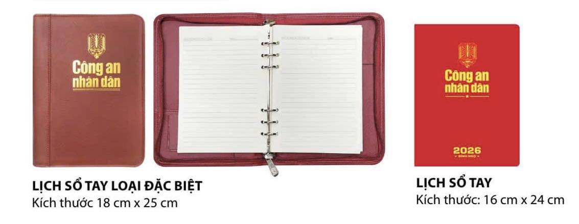 Lịch Sổ tay CAND